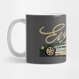 benz190 Evo II DTM Racing green Mug